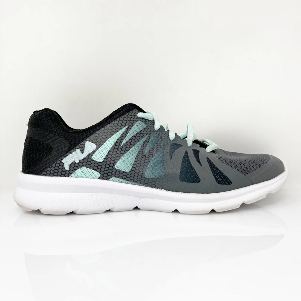 Fila Womens Memory Fintion 6 5RM01216-057 Gray Casual Shoes Sneakers Size 8